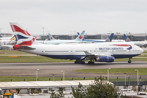 British Airways Boeing 747-400 G-CIVF at London Heathrow Airport (EGLL/LHR)