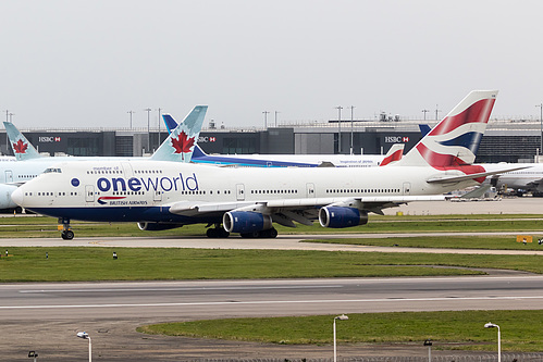 British Airways Boeing 747-400 G-CIVK at London Heathrow Airport (EGLL/LHR)