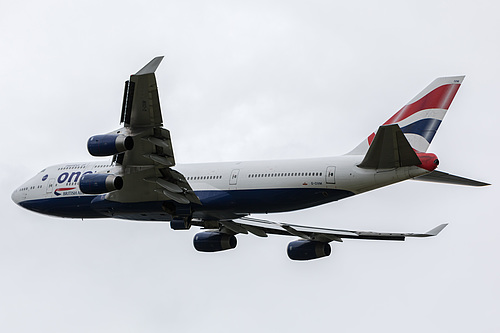 British Airways Boeing 747-400 G-CIVM at London Heathrow Airport (EGLL/LHR)