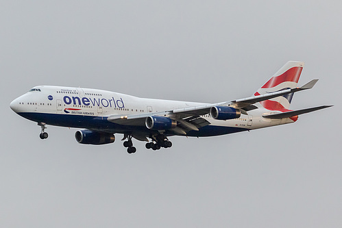 British Airways Boeing 747-400 G-CIVM at London Heathrow Airport (EGLL/LHR)