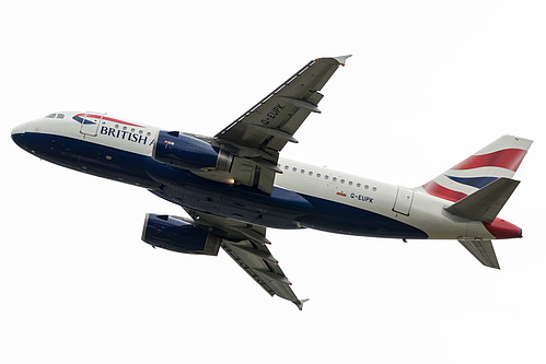 British Airways Airbus A319-100 G-EUPK at London Heathrow Airport (EGLL/LHR) British Airways Airbus A319-100 G-EUPK at London Heathrow Airport (EGLL/LHR)