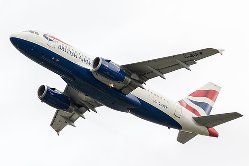 British Airways Airbus A319-100 G-EUPR at London Heathrow Airport (EGLL/LHR) British Airways Airbus A319-100 G-EUPR at London Heathrow Airport (EGLL/LHR)