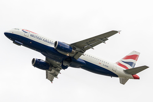 British Airways Airbus A320-200 G-EUUG at London Heathrow Airport (EGLL/LHR)