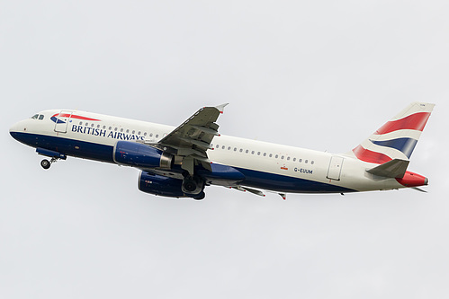 British Airways Airbus A320-200 G-EUUM at London Heathrow Airport (EGLL/LHR) British Airways Airbus A320-200 G-EUUM at London Heathrow Airport (EGLL/LHR)