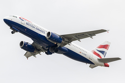 British Airways Airbus A320-200 G-EUUN at London Heathrow Airport (EGLL/LHR)