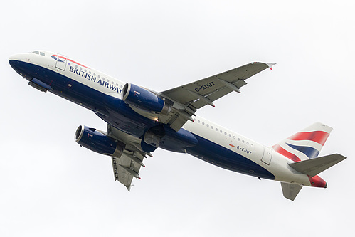 British Airways Airbus A320-200 G-EUUT at London Heathrow Airport (EGLL/LHR)