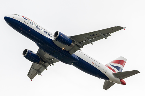 British Airways Airbus A320-200 G-EUUV at London Heathrow Airport (EGLL/LHR) British Airways Airbus A320-200 G-EUUV at London Heathrow Airport (EGLL/LHR)