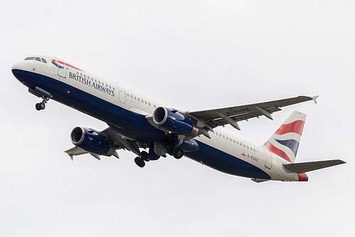 British Airways Airbus A321-200 G-EUXE at London Heathrow Airport (EGLL/LHR) British Airways Airbus A321-200 G-EUXE at London Heathrow Airport (EGLL/LHR)