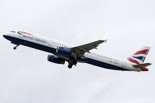 British Airways Airbus A321-200 G-EUXF at London Heathrow Airport (EGLL/LHR) British Airways Airbus A321-200 G-EUXF at London Heathrow Airport (EGLL/LHR)