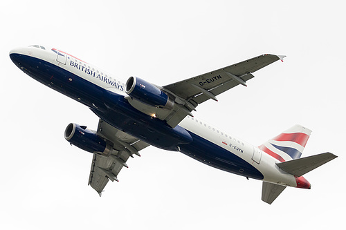 British Airways Airbus A320-200 G-EUYN at London Heathrow Airport (EGLL/LHR) British Airways Airbus A320-200 G-EUYN at London Heathrow Airport (EGLL/LHR)