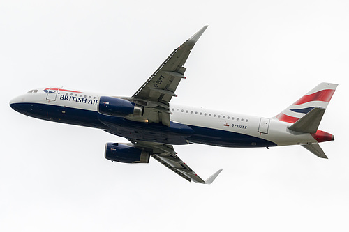 British Airways Airbus A320-200 G-EUYX at London Heathrow Airport (EGLL/LHR) British Airways Airbus A320-200 G-EUYX at London Heathrow Airport (EGLL/LHR)