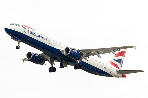 British Airways Airbus A321-200 G-MEDG at London Heathrow Airport (EGLL/LHR) British Airways Airbus A321-200 G-MEDG at London Heathrow Airport (EGLL/LHR)