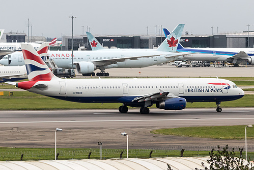 British Airways Airbus A321-200 G-MEDN at London Heathrow Airport (EGLL/LHR)