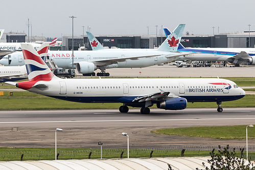 British Airways Airbus A321-200 G-MEDN at London Heathrow Airport (EGLL/LHR) British Airways Airbus A321-200 G-MEDN at London Heathrow Airport (EGLL/LHR)