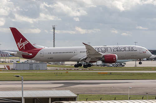 Virgin Atlantic Boeing 787-9 G-VBZZ at London Heathrow Airport (EGLL/LHR) Virgin Atlantic Boeing 787-9 G-VBZZ at London Heathrow Airport (EGLL/LHR)
