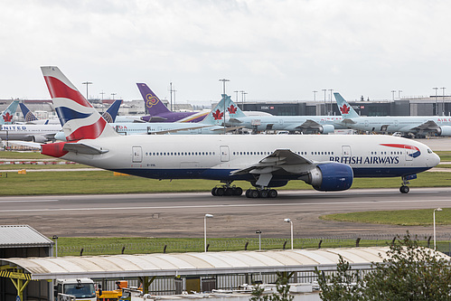 British Airways Boeing 777-200ER G-VIIL at London Heathrow Airport (EGLL/LHR) British Airways Boeing 777-200ER G-VIIL at London Heathrow Airport (EGLL/LHR)