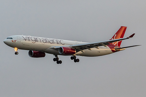 Virgin Atlantic Airbus A330-300 G-VINE at London Heathrow Airport (EGLL/LHR) Virgin Atlantic Airbus A330-300 G-VINE at London Heathrow Airport (EGLL/LHR)