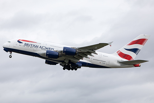 British Airways Airbus A380-800 G-XLEG at London Heathrow Airport (EGLL/LHR) British Airways Airbus A380-800 G-XLEG at London Heathrow Airport (EGLL/LHR)