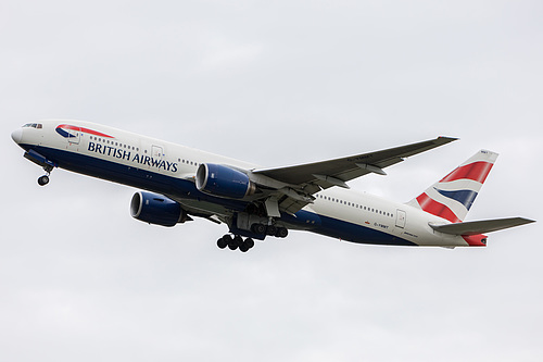 British Airways Boeing 777-200ER G-YMMT at London Heathrow Airport (EGLL/LHR) British Airways Boeing 777-200ER G-YMMT at London Heathrow Airport (EGLL/LHR)