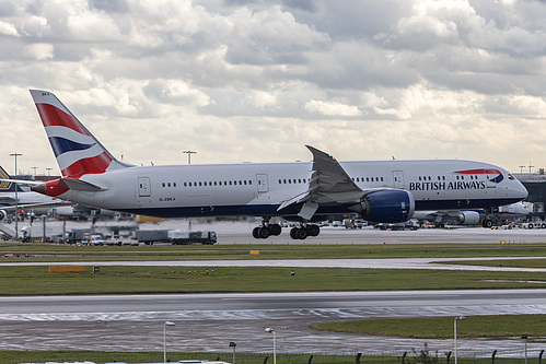 British Airways Boeing 787-9 G-ZBKA at London Heathrow Airport (EGLL/LHR) British Airways Boeing 787-9 G-ZBKA at London Heathrow Airport (EGLL/LHR)