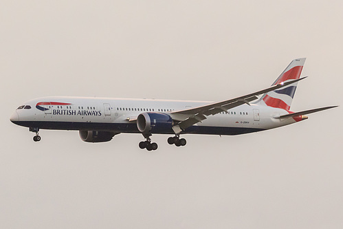 British Airways Boeing 787-9 G-ZBKH at London Heathrow Airport (EGLL/LHR)