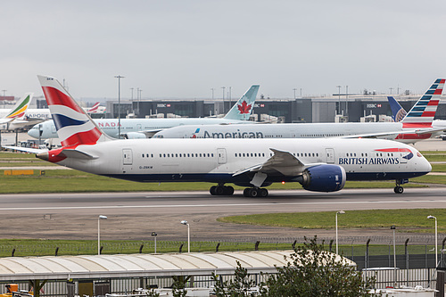 British Airways Boeing 787-9 G-ZBKM at London Heathrow Airport (EGLL/LHR) British Airways Boeing 787-9 G-ZBKM at London Heathrow Airport (EGLL/LHR)