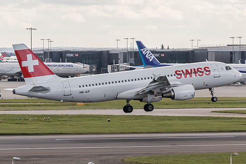 Swiss International Air Lines Airbus A320-200 HB-JLP at London Heathrow Airport (EGLL/LHR) Swiss International Air Lines Airbus A320-200 HB-JLP at London Heathrow Airport (EGLL/LHR)