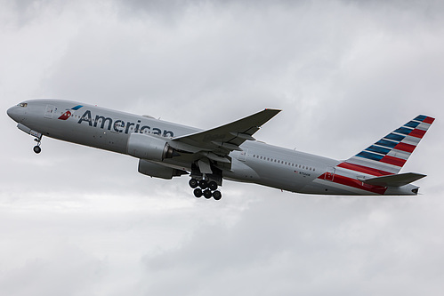 American Airlines Boeing 777-200ER N756AM at London Heathrow Airport (EGLL/LHR)