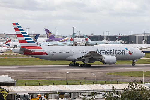 American Airlines Boeing 777-200ER N759AN at London Heathrow Airport (EGLL/LHR)