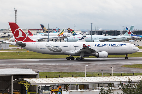 Turkish Airlines Airbus A330-300 TC-JOD at London Heathrow Airport (EGLL/LHR)