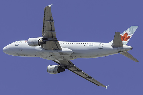 Air Canada Airbus A320-200 C-FPWD at San Francisco International Airport (KSFO/SFO)