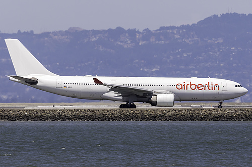 Air Berlin Airbus A330-200 D-ABXG at San Francisco International Airport (KSFO/SFO) Air Berlin Airbus A330-200 D-ABXG at San Francisco International Airport (KSFO/SFO)