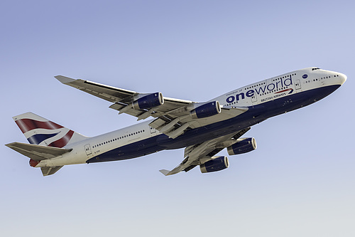 British Airways Boeing 747-400 G-CIVI at San Francisco International Airport (KSFO/SFO)