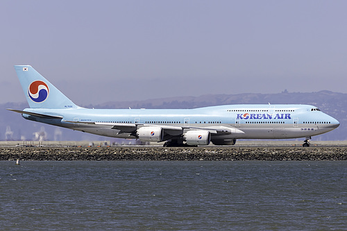 Korean Air Boeing 747-8i HL7630 at San Francisco International Airport (KSFO/SFO) Korean Air Boeing 747-8i HL7630 at San Francisco International Airport (KSFO/SFO)