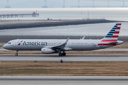 American Airlines Airbus A321-200 N141NN at San Francisco International Airport (KSFO/SFO)