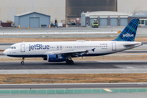 JetBlue Airways Airbus A320-200 N517JB at San Francisco International Airport (KSFO/SFO)