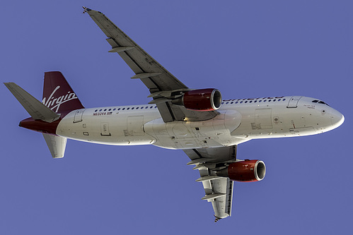 Virgin America Airbus A320-200 N633VA at San Francisco International Airport (KSFO/SFO)