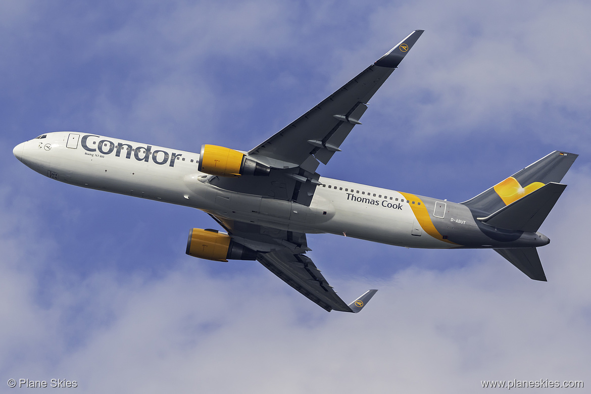 Condor Boeing 767-300ER D-ABUT at Frankfurt am Main International Airport (EDDF/FRA)