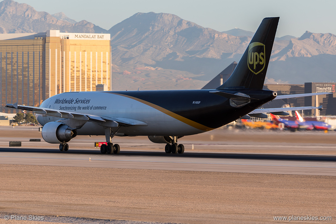 UPS Airlines Airbus A300-600 N140UP at McCarran International Airport (KLAS/LAS)