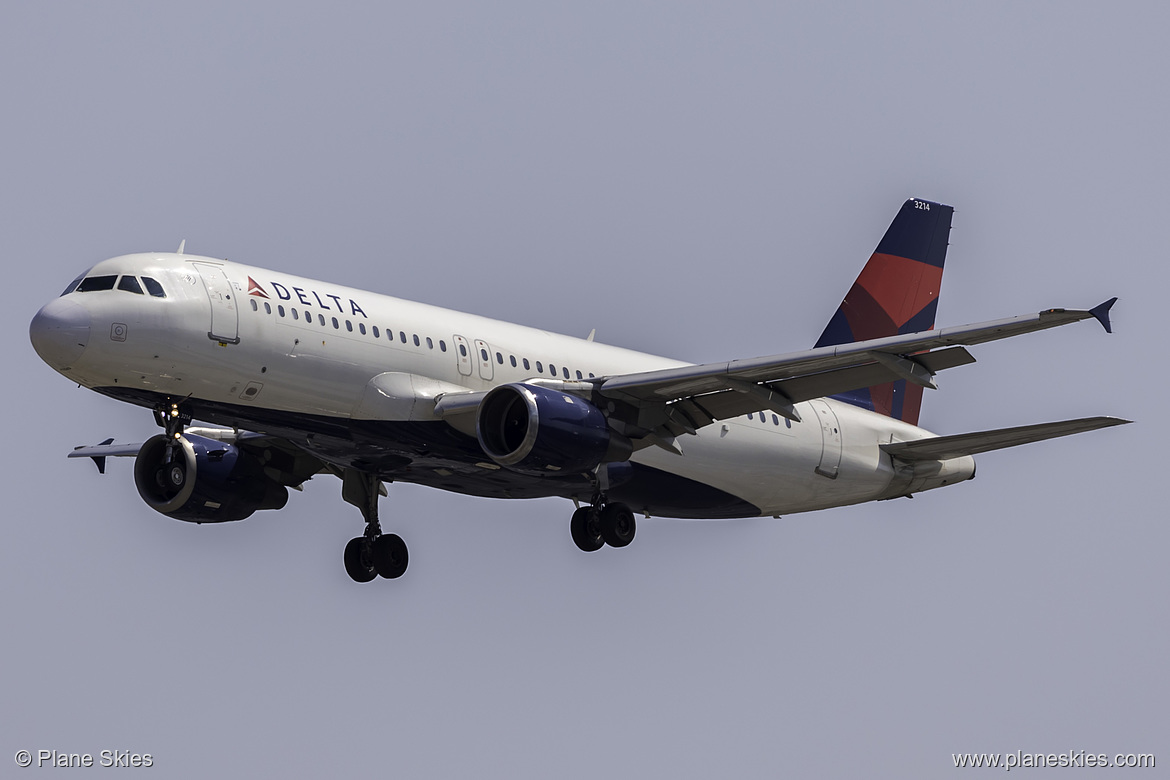 Delta Air Lines Airbus A320-200 N314US at Los Angeles International Airport (KLAX/LAX)