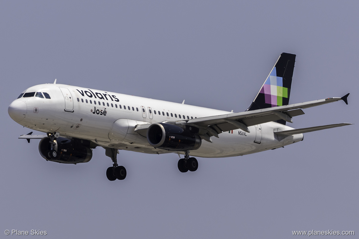 Volaris Airbus A320-200 N511VL at Los Angeles International Airport (KLAX/LAX) Volaris Airbus A320-200 N511VL at Los Angeles International Airport (KLAX/LAX)