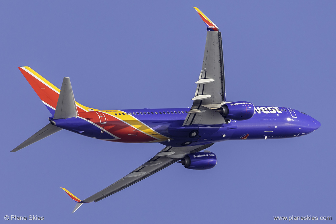 Southwest Airlines Boeing 737-800 N8509U at Los Angeles International Airport (KLAX/LAX)