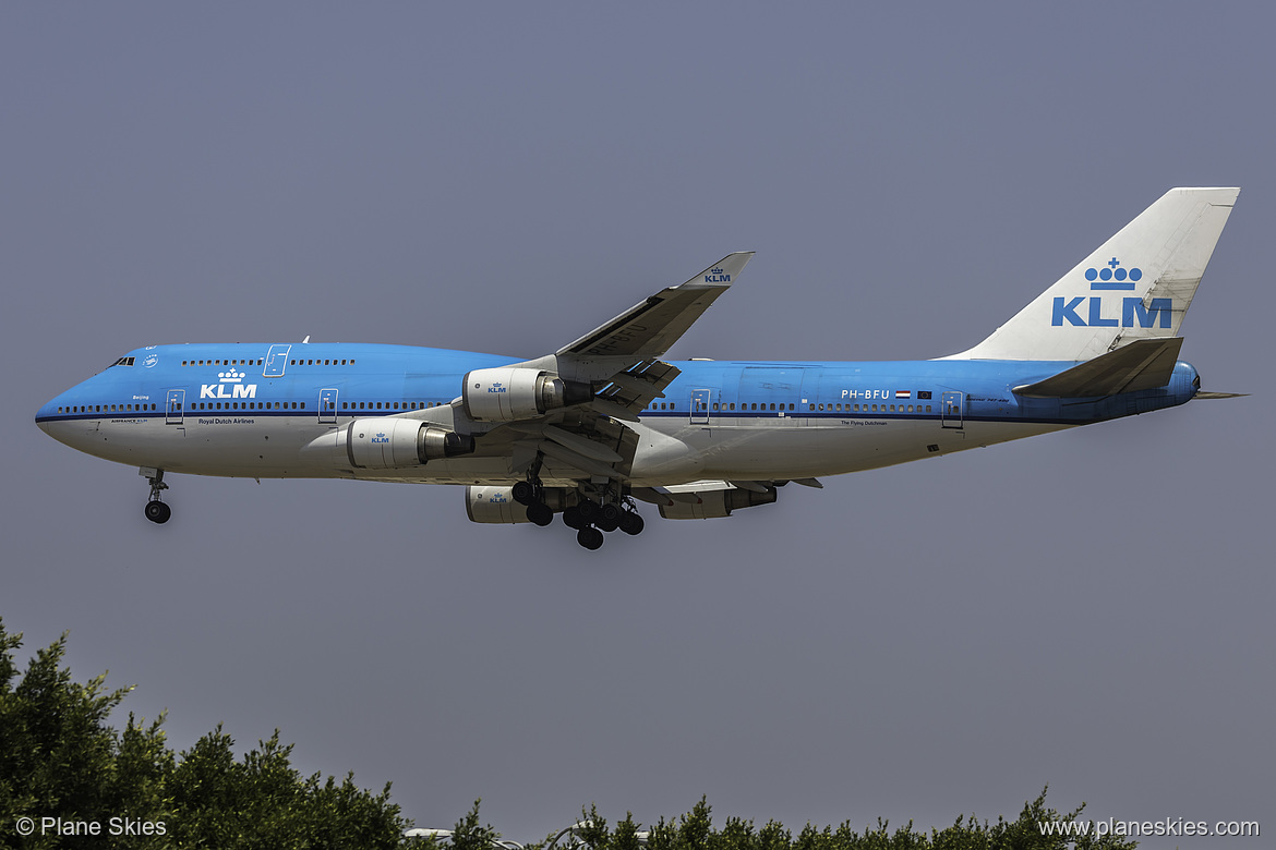 KLM Boeing 747-400 PH-BFU at Los Angeles International Airport (KLAX/LAX)