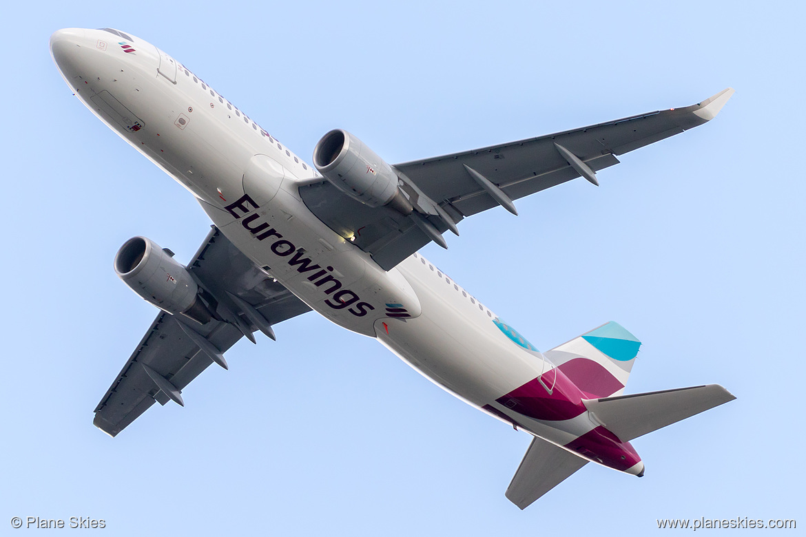 Eurowings Airbus A320-200 D-AEWN at London Heathrow Airport (EGLL/LHR) Eurowings Airbus A320-200 D-AEWN at London Heathrow Airport (EGLL/LHR)