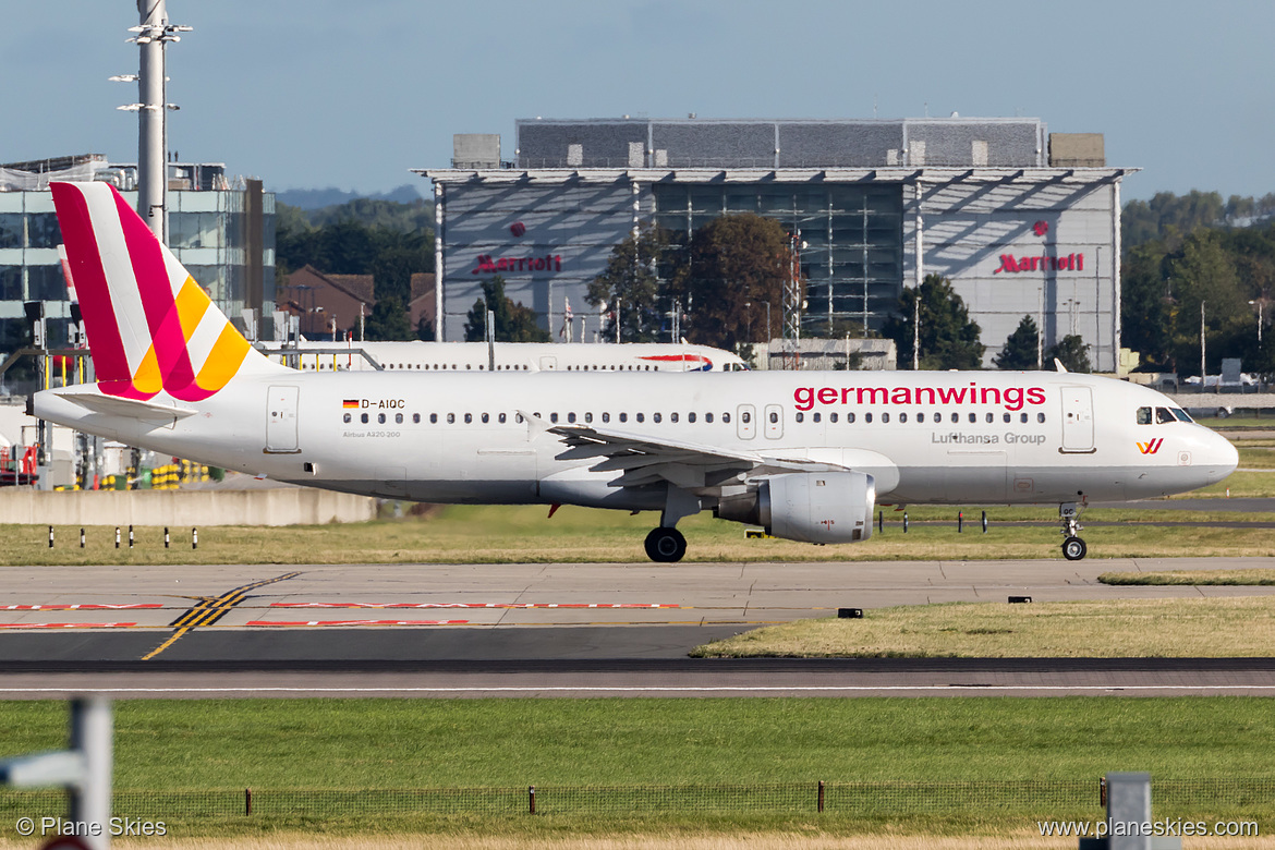 Germanwings Airbus A320-200 D-AIQC at London Heathrow Airport (EGLL/LHR) Germanwings Airbus A320-200 D-AIQC at London Heathrow Airport (EGLL/LHR)