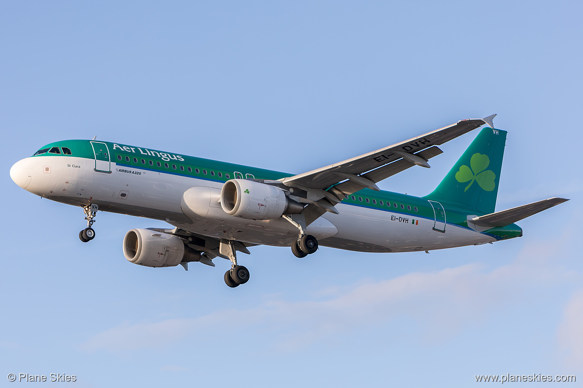 Aer Lingus Airbus A320-200 EI-DVH at London Heathrow Airport (EGLL/LHR)