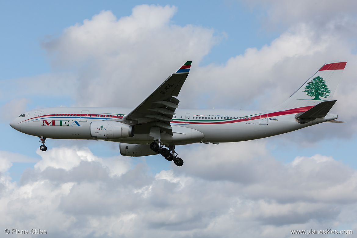 Middle East Airlines Airbus A330-200 OD-MEE at London Heathrow Airport (EGLL/LHR) Middle East Airlines Airbus A330-200 OD-MEE at London Heathrow Airport (EGLL/LHR)