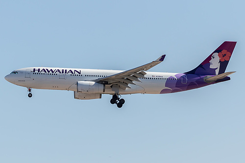 Hawaiian Airlines Airbus A330-200 N391HA at McCarran International Airport (KLAS/LAS) Hawaiian Airlines Airbus A330-200 N391HA at McCarran International Airport (KLAS/LAS)