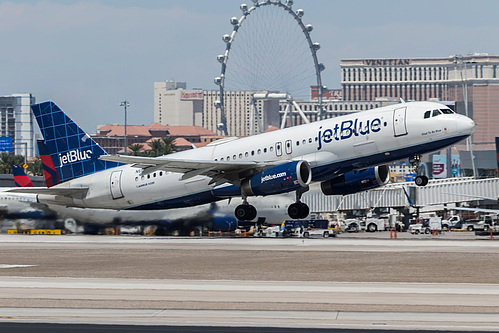 JetBlue Airways Airbus A320-200 N662JB at McCarran International Airport (KLAS/LAS)