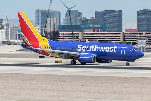 Southwest Airlines Boeing 737-700 N7826B at McCarran International Airport (KLAS/LAS) Southwest Airlines Boeing 737-700 N7826B at McCarran International Airport (KLAS/LAS)
